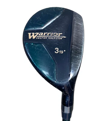 Warrior Custom Golf 3 híbrido 19° - Tour 3.1 varilla de grafito flexible regular - diestro para hombre Foto 1 de 4