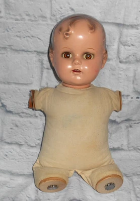 HEAD & Cloth BODY only Miracle on 34th BABY DOLL Parts 18''-20" doll? No limbs - Image 1 of 4