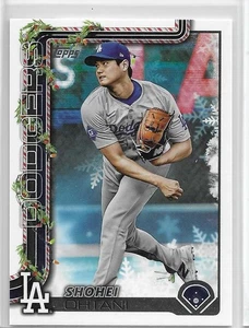 2025 Topps Holiday Shohei Ohtani #H1 Dodgers - Picture 1 of 2