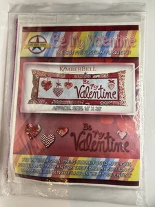 Pre Cut/Pre Fused/Appliqué Quilt (Be My Valentine Pillow) UNCUT - Picture 1 of 5