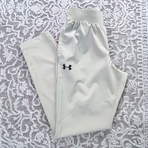 Pantalón híbrido Under Armour para mujer S Stone $60 usado en excelente estado bolsillos elásticos mínimo - Imagen 1 de 10