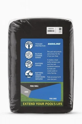 BAGAIL Felt and Natural Rubber Backing Rug Pads 1/4” Thick Non Slip 8x10 Ft - Image 1 of 3