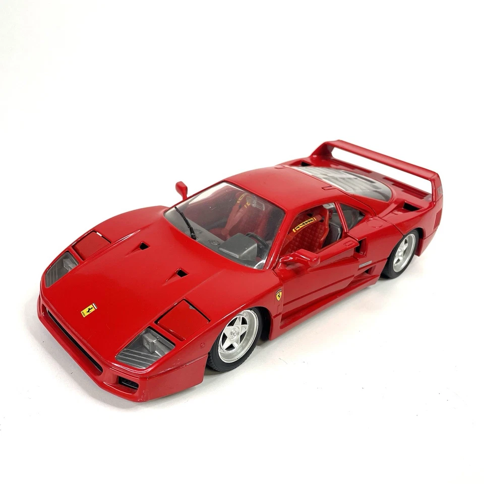 Tonka Polistil Ferrari F40 Red Diecast Model Car 90s  Made in Italy - Scale 1:18 - Image 1 of 4