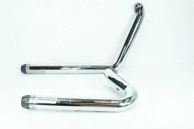 2007 Harley Dyna FXD Super Glide Exhaust Header Pipe Kuryakyn Crushed DENTED - Image 1 of 4