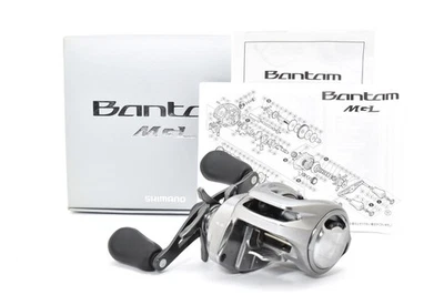 Shimano Bantam MGL Destro Esca Colata Mulinello Eccellente Dal Giappone #2677 - Immagine 1 di 4