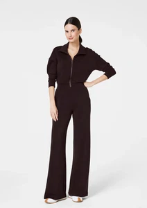 Spanx Women's AirEssentials Long Sleeve Wide Leg Jumpsuit, Style# 20638R, Size M - Picture 1 of 15