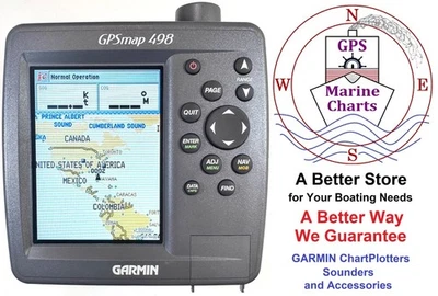 *NEW* GARMIN GPSmap 498 ChartPlotter GPS Navigation, Sonar Sounder FishFinder - Image 1 of 4