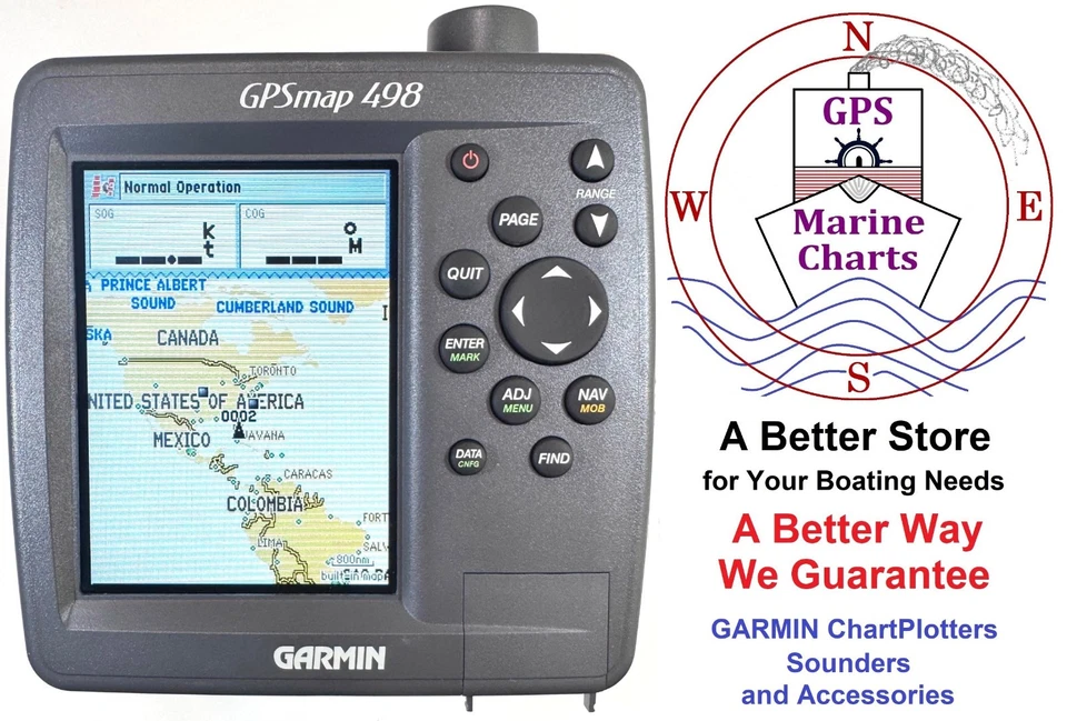*NEW* GARMIN GPSmap 498 ChartPlotter GPS Navigation, Sonar Sounder FishFinder - Image 1 of 4