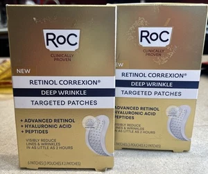 ROC, Retinol Correxion tiefe Falten gezielte Pflaster, 12 Stück insgesamt, versiegelt - Bild 1 von 2