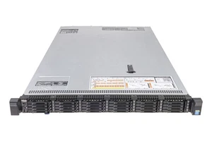 Dell R630 24x1.8" 2x E5-2620 v3 32GB 2x200GB SSD H730 4x1GbE 2xPSU iDRAC8 - Picture 1 of 3