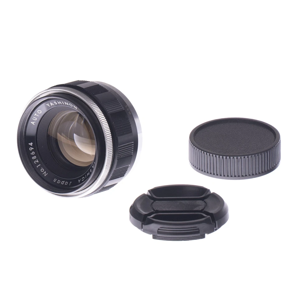 Lente fotográfica reparada Yashica Auto Yashinon 50 mm F2 RARA | ¡Montaje con tornillo M42! Foto 1 de 4