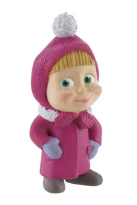 Macha et l'ours figurine Macha Winter 6 cm Comansi Y99802 - Imagen 1 de 1