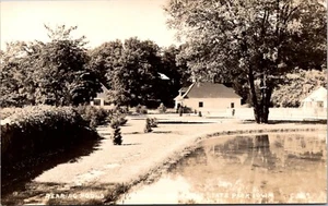 Rearing Pools Hatchery Back Bone State Park Boone Iowa RPPC - Picture 1 of 2