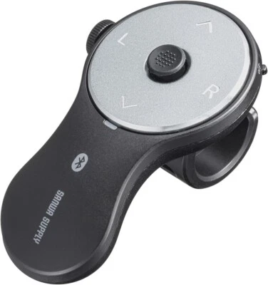 Sanwa Supply Bluetooth Ring Mouse MA-BTRING5BK Lightweight - Image 1 of 4