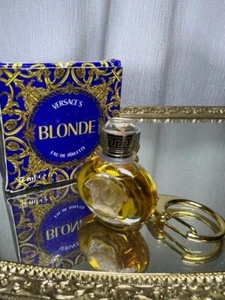 Versace Blonde edp 7 ml perfume keychain Extremely rare, vintage 90s Sealed bott - Picture 1 of 5