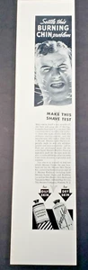 1937 Mennen Lather Shave Vintage Print Ad – For Oily Skin & Dry Skin - Picture 1 of 1