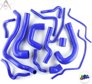 Kit de mangueras de refrigerante de radiador turbo de silicona azul para SAAB 9-3 1.8T 2.0T 2003-2014 - Imagen 1 de 3