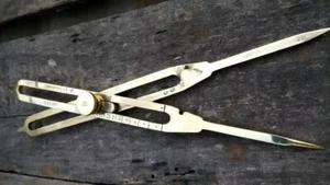 9" Proportional Divider Brass Drafting Tool Scientific Compass Engineer - Picture 1 of 6