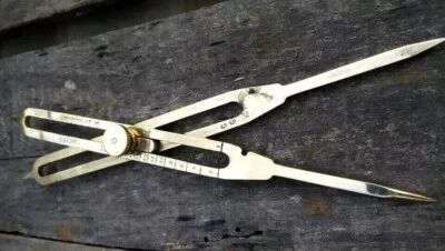 9" Proportional Divider Brass Drafting Tool Scientific Compass Engineer - Image 1 of 4