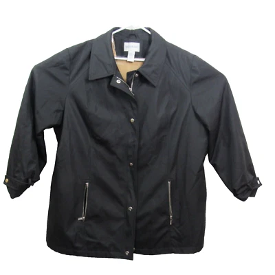 FASHION BUG Women's Plus Black Full Zip  Jacket Size 22 /24W - Image 1 of 4