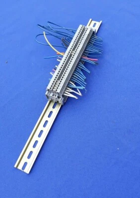 Entrelec M4/6 5116 Terminal Blocks, 600V 25A, 24-10AWG, Gray (lot of 34) Used - Image 1 of 4