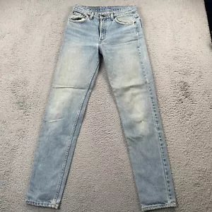 Vintage Levis 512 Jeans Herren 30x34 Blau 90s SLIM Taper Fit Made in USA Stone Wash - Bild 1 von 13