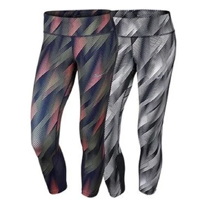 Nike 831645 Damen Epic Run Printed Crop Hose Laufen Training Caprihose Crops - Bild 1 von 4