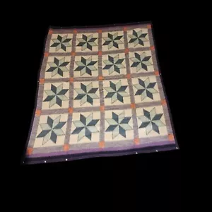 Biederlack Cuddle Wrap Stadium Blanket Pastel Pinwheel Star Peasant Cottagecore - Picture 1 of 6
