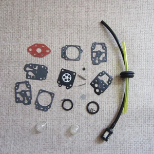 Carburetor Repair Kit Troy-Bilt TB26TB TB475SS TB490BC TB425CS Trimmer Fuel line - Picture 1 of 2