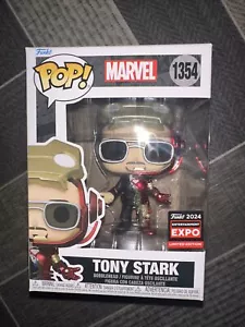 Funko Pop Tony Stark Summoning Armour Iron Man #1354 C2E2 Shared Exclusive ✅ - Picture 1 of 7