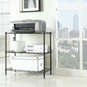 3-Tier Kitchen Storage Cart Microwave Oven Rack Utility Workstation Stand Shelf - Picture 1 of 4
