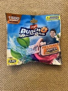 Bunch O Luftballons wiederverwendbare Wasserballons 3er Pack von ZURU Türkis Lila & Pink - Bild 1 von 3