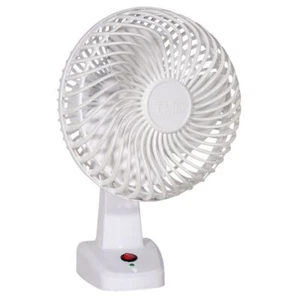 Ventilador oscilante blanco TMC 12V - encendido y apagado solo 1 velocidad - para barcos, caravanas, casas rodantes - Imagen 1 de 2