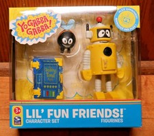 Yo Gabby Gabba Plex Lil’ Fun Friends Character Figure & Accessories Set NEW 2008