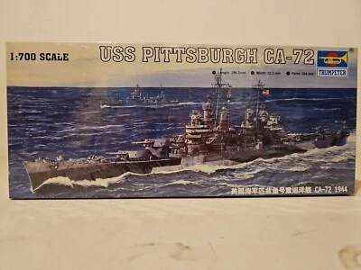 Trumpeter #05726 USS Pittsburgh CA-72 1944  1:700 Scale Model NISB - Image 1 of 4