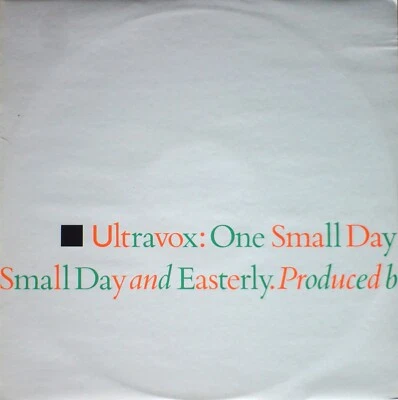 Ultravox - One Small Day (12" single) [NH03-054] original LP (UK) - Image 1 of 2