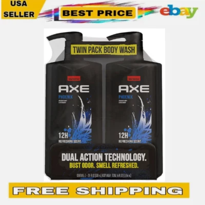 AXE Phoenix Body Wash for Men with Pump 28fl oz 2 Pack - Image 1 of 4