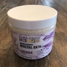 Aura Cacia Aromatherapy Mineral Bath Relaxing Lavender 16 oz