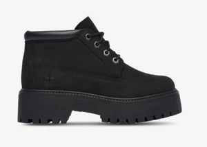 Timberland Nellie Stonestreet Platform TB0A6EJ9W05 Black GS Sz 4y-7y - Picture 1 of 5
