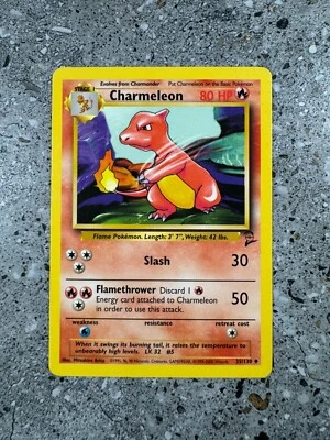 Pokemon TCG Cards Charmeleon 35/130 Base Set 2 Uncommon NM - Image 1 of 4