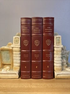Easton Press Harvard Classics 3 BOOK SET English Poetry 1, 2, 3 - Imagen 1 de 20