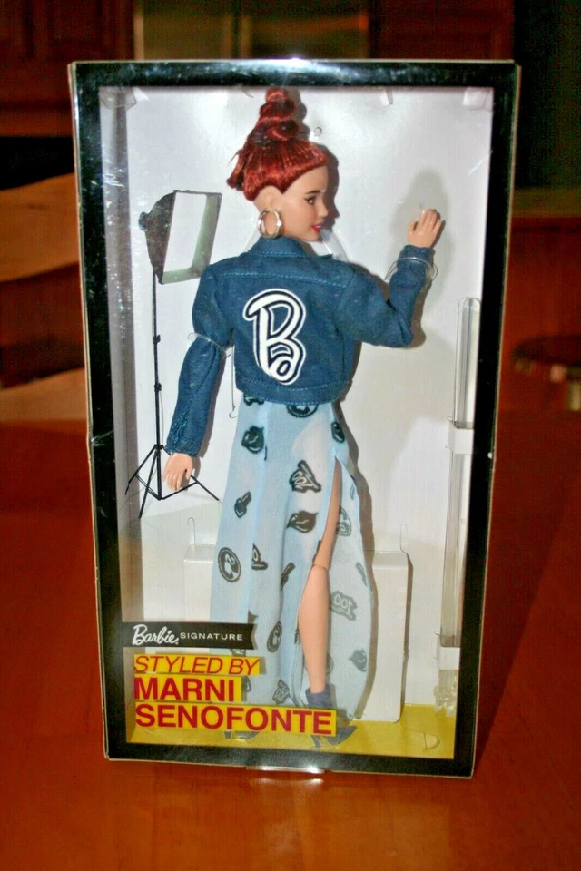 Barbie Styled by Marni Senofonte Doll Redhead FJH76 2018 Mattel NRFB