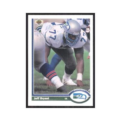1991 Upper Deck Jeff Bryant Seahawks #338 - Image 1 of 3