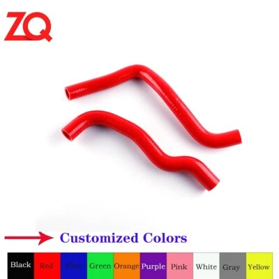 Manguera de tubo de refrigerante de radiador de silicona roja para Yamaha YZF R6 600 03-05 / R6S 06-09 Foto 1 de 4