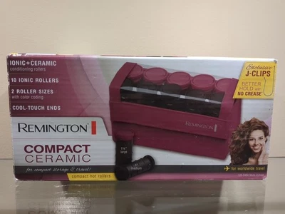 Remington H-1015 Compacto Cerámica 10 Hot Rollers 1 1/4" Grande y 1" Tamaño Mediano Foto 1 de 4