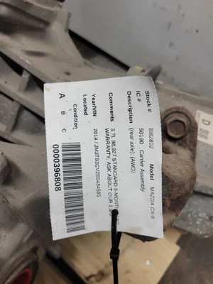 Carrier Rear Axle AWD Fits 07-15 MAZDA CX-9 1632621 - Imagem 1 de 4