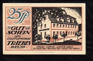 TRIEBES - GERMANY NOTGELD - 25 PFENNIG - Picture 1 of 2