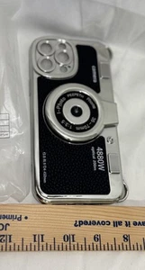 Handyhülle für Apple iPhone 13 Pro Max Kamera Schwarz Silber Neu - Bild 1 von 6