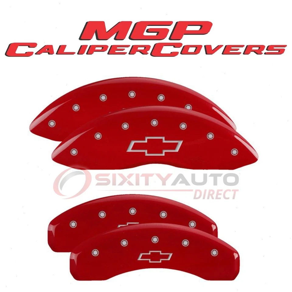 MGP Caliper Covers Disc Brake Caliper Cover for 2007 Chevrolet Silverado ji Foto 1 de 4