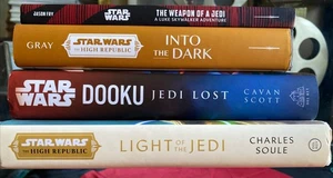 Star Wars Book Lot 4 Hardcover Books (AS SHOWN) See Description for Titles - Picture 1 of 23